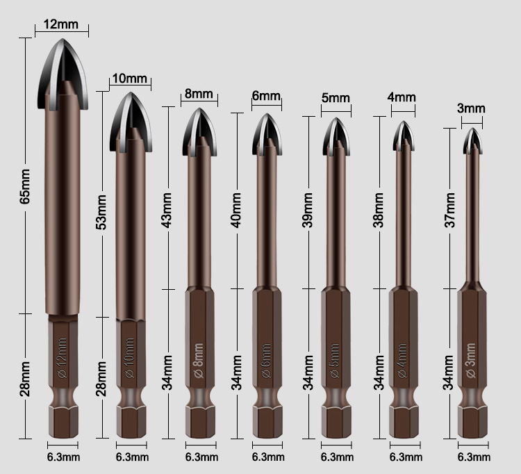 Broca Indestrutível Titanium Drill