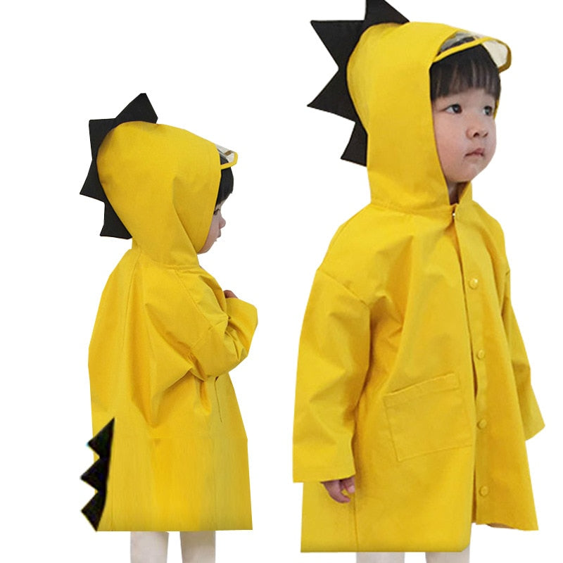 Capa de Chuva Infantil Dino Rex + Brinde Exclusivo