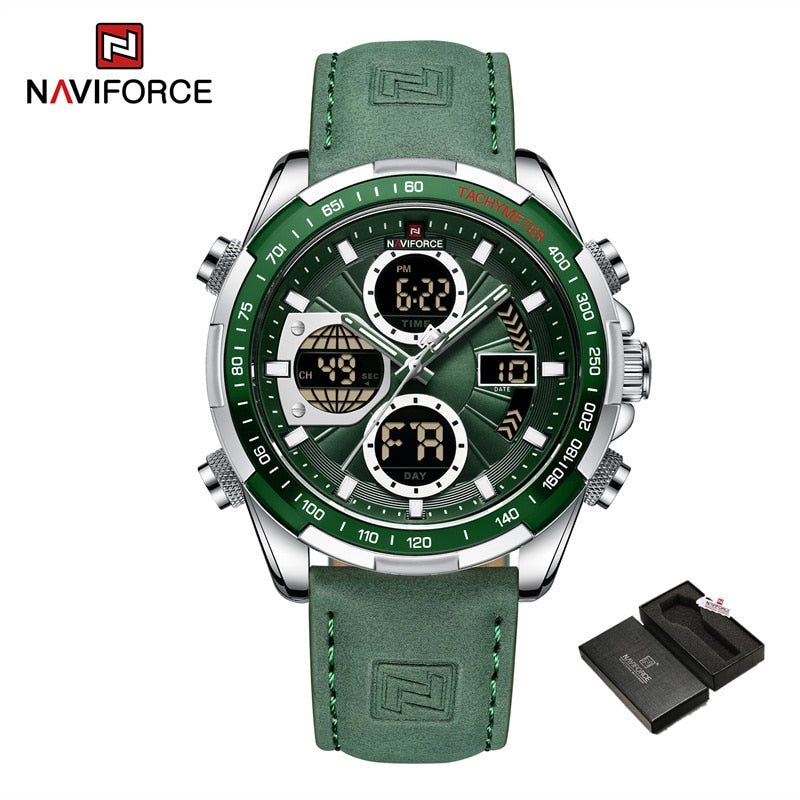 Relogio Masculino Naviforce Quartzo Casual Original