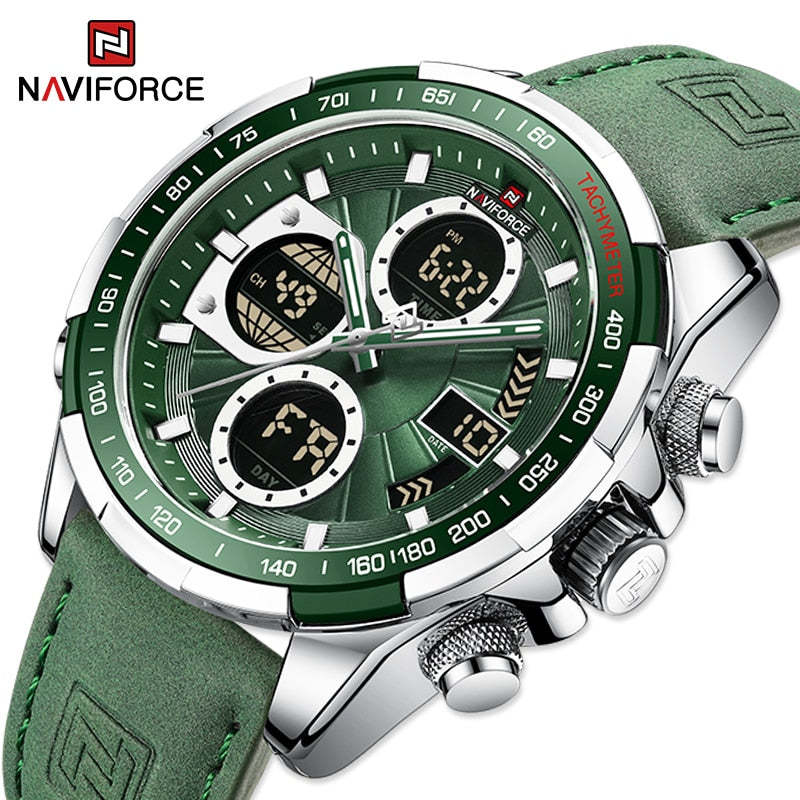 Relogio Masculino Naviforce Quartzo Casual Original