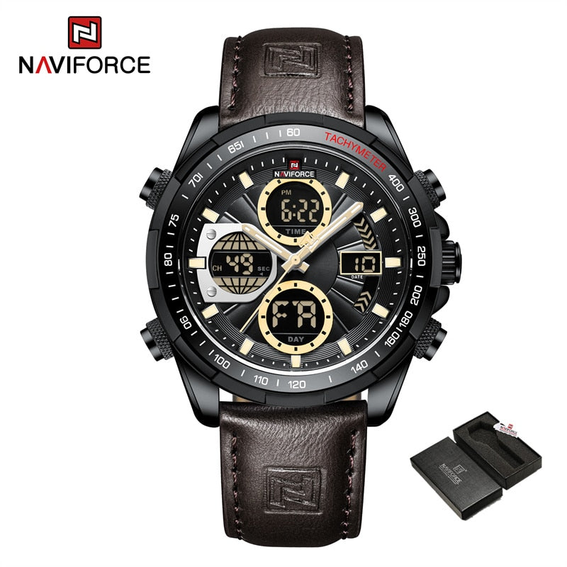 Relogio Masculino Naviforce Quartzo Casual Original