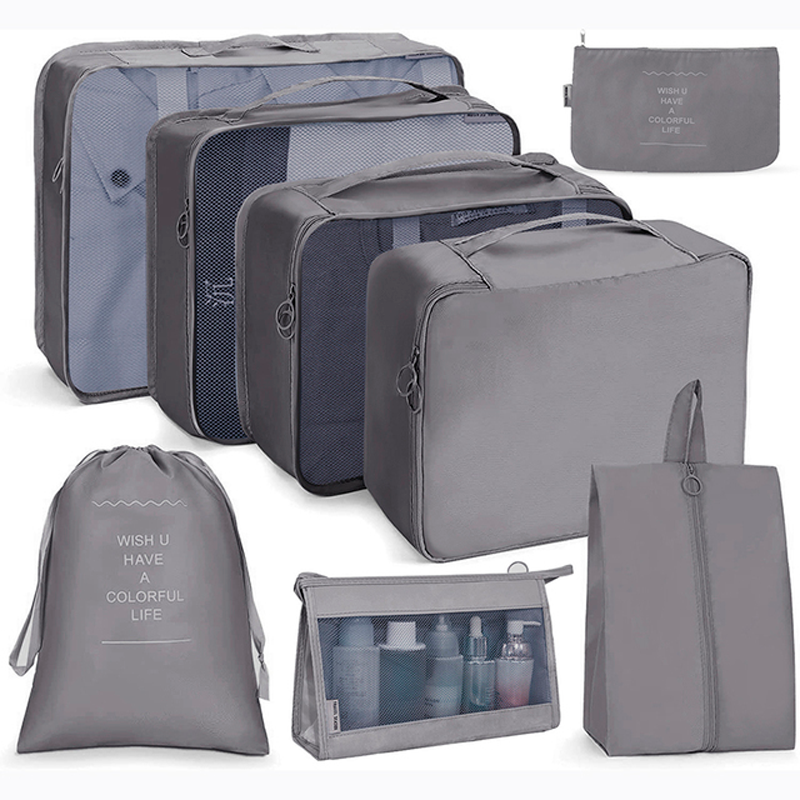 Kit com 7 Bolsas Organizadoras Impermeáveis - Aqua Pack