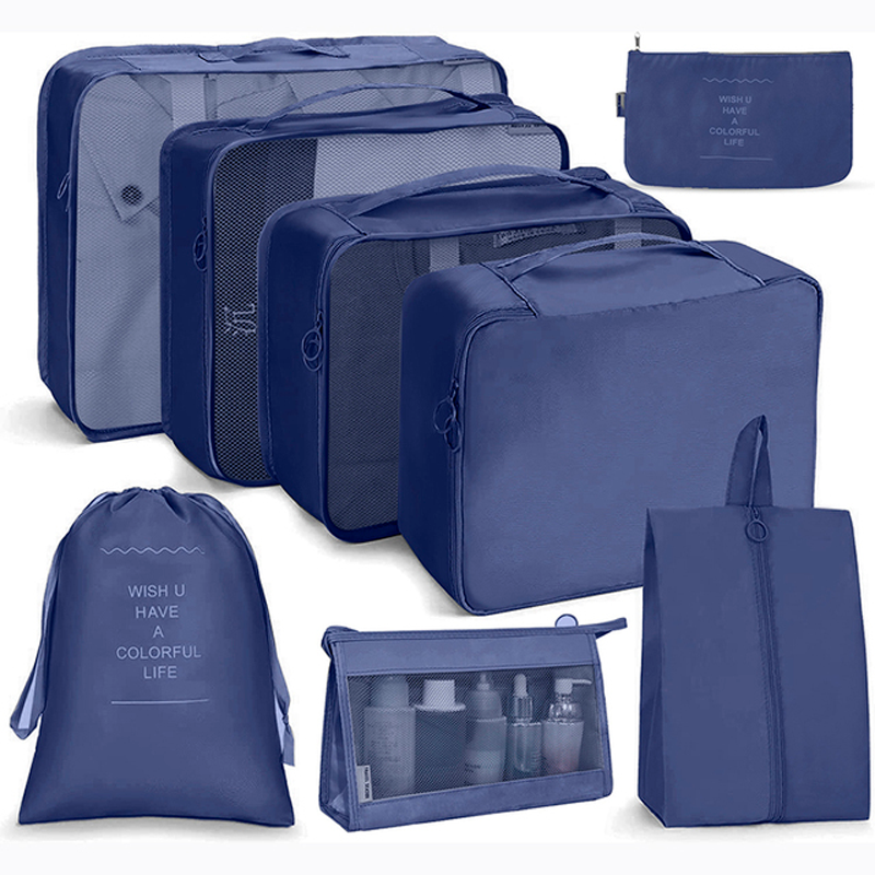 Kit com 7 Bolsas Organizadoras Impermeáveis - Aqua Pack