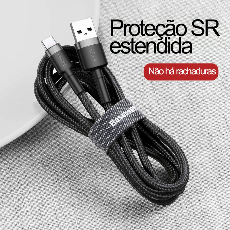 Baseus Cabo Rápido Usb Para Tipo- C